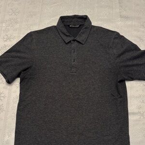 Travis Mathew Charcoal Polo Shirt